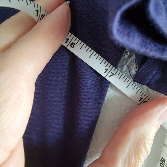 NWT Blue Berryou Short Sleeve Pocket Ruffle Swing Casual Shift Dress Size Small - Picture 14 of 16